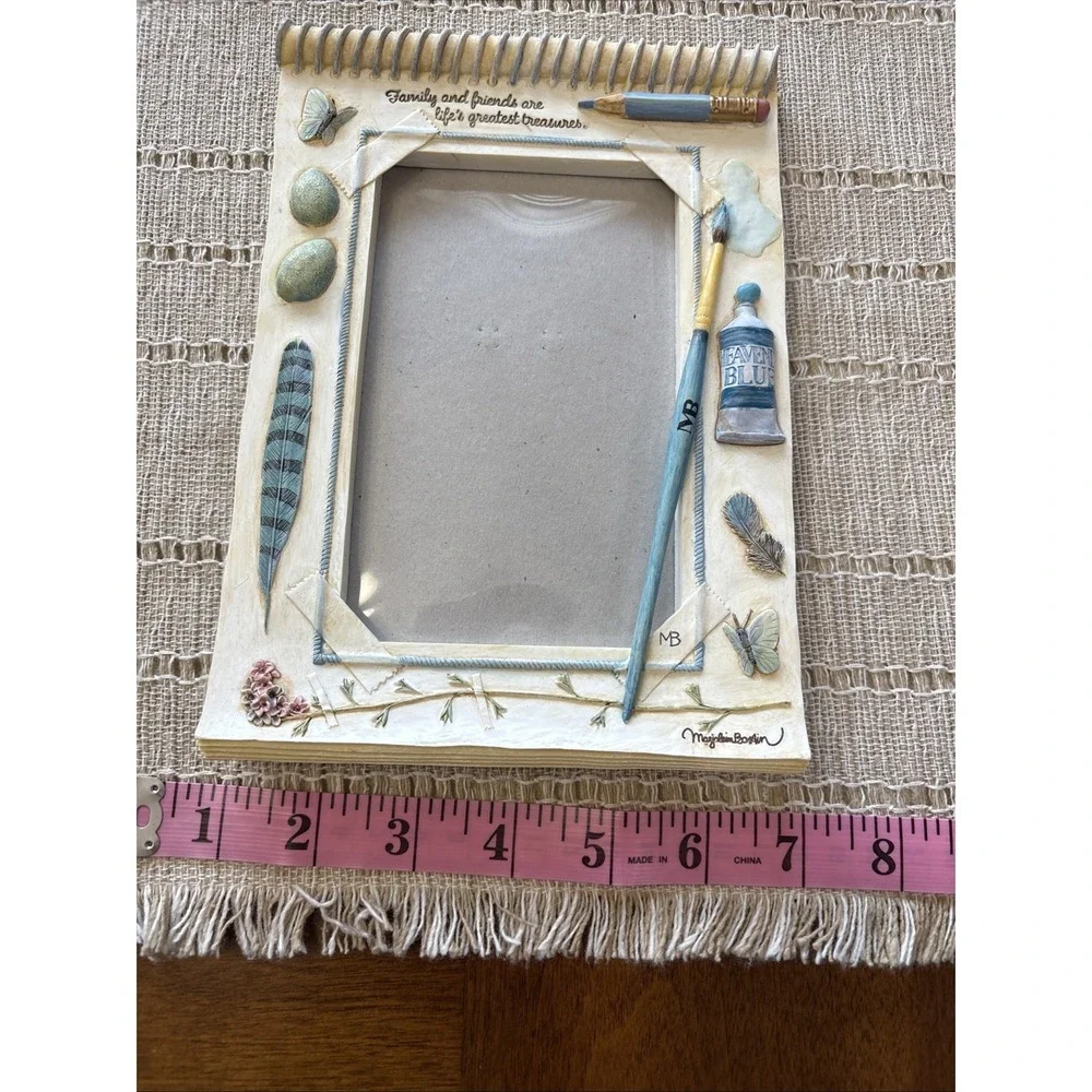 Marjolein Bastin 'Family & Friends' Art Supplies Feathers Flowers FRAME 8.5